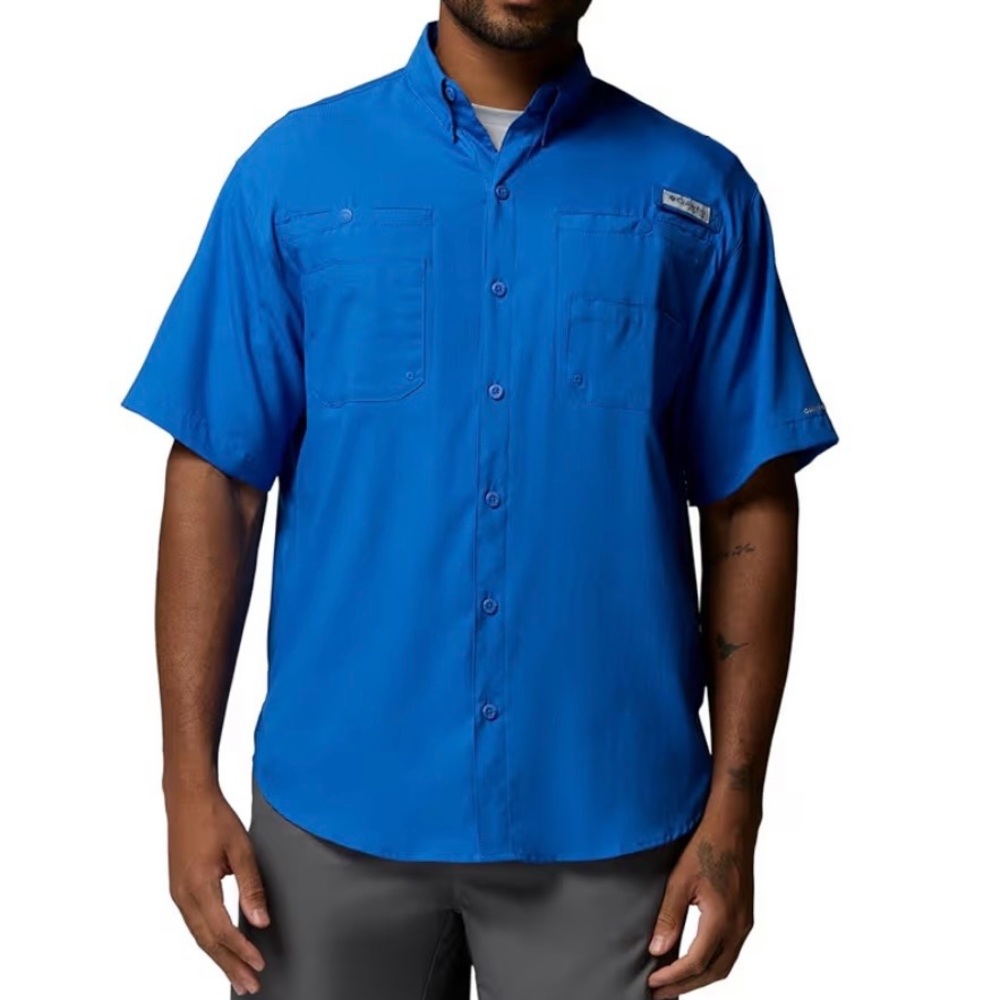 Columbia Men's PFG Tamiami II UPF 40 Short Sleeve Fishing Shirt
